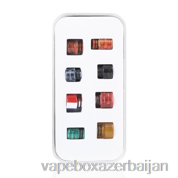 Vape Smoke Aleader 510 Drip Tip Kit - Pack of 8 510 Edition